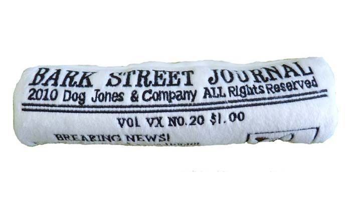 Bark_Street_Journal Squeaker Toy for dogs