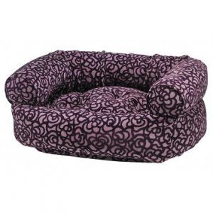 mulberry double donut dog bed