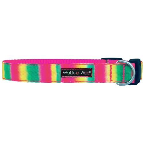 walk-e-woo-tie-dye-pink-green-dog-collar
