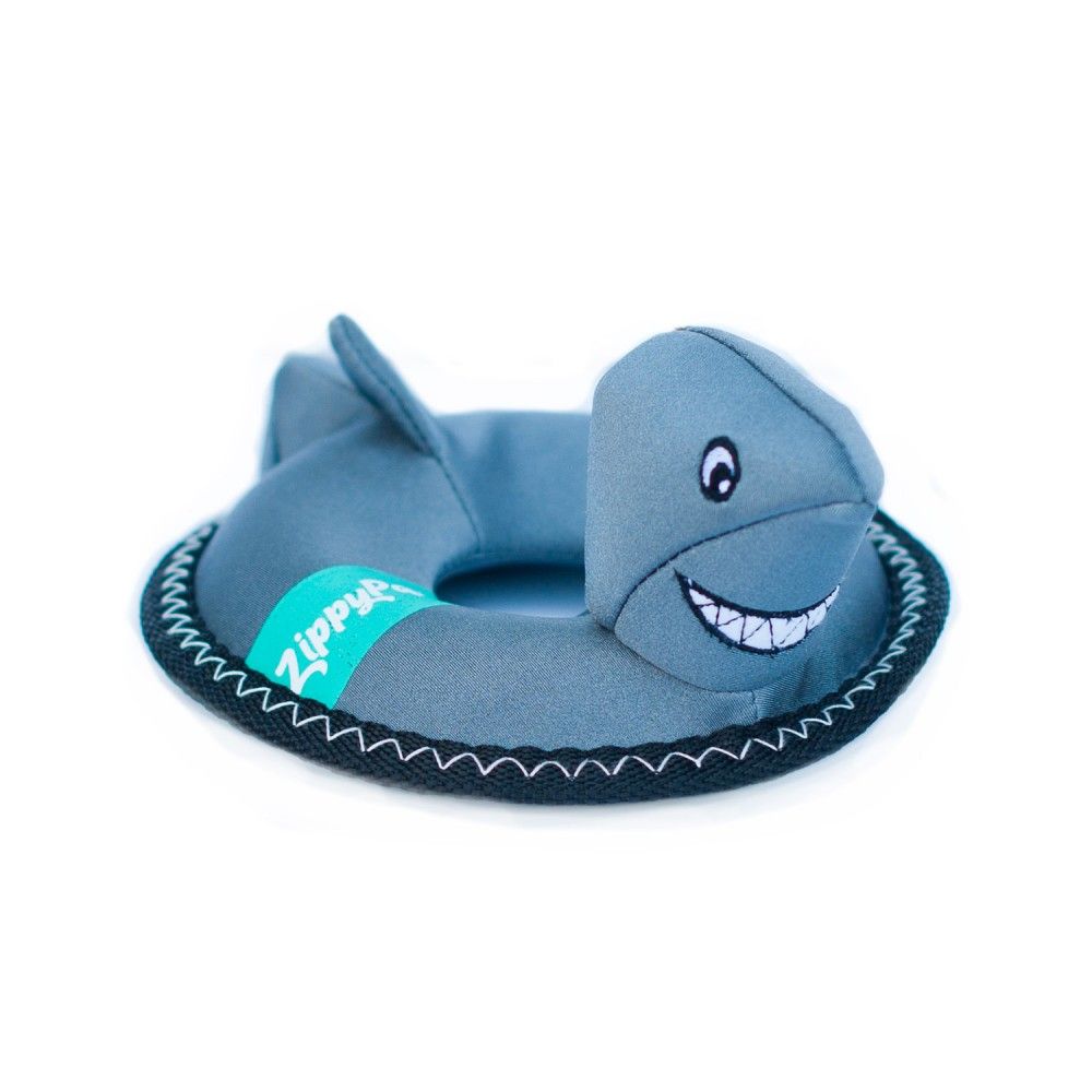 zippypaws floaterz shark Wate Dog toy