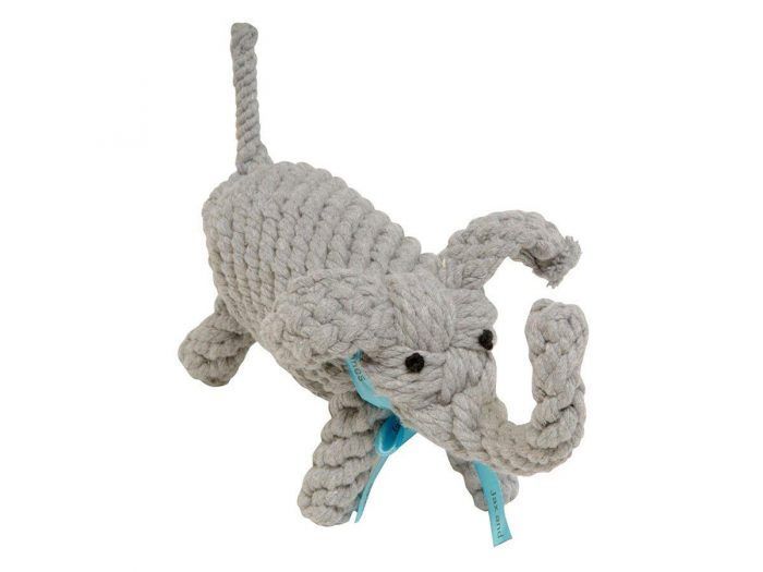 rope dog toy - elephant