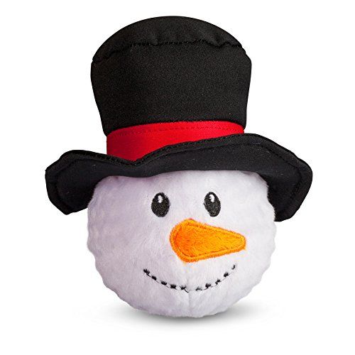 Fab Dog Snowman Faball Squeaky Toy